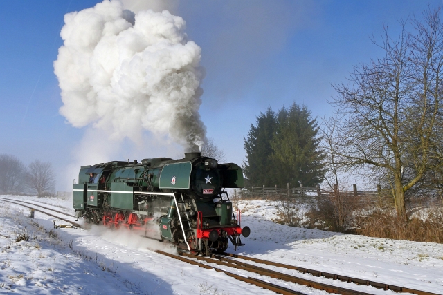 Parnm vlakem s Mikulem