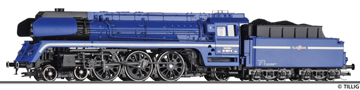 [Lokomotivy] → [Parn] → [BR 01] → 502275: parn lokomotiva modr s kouovmi plechy „30 Jahre TILLIG“