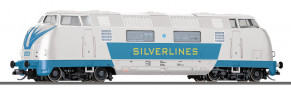 [Lokomotivy] → [Motorov] → [V 200] → 502797: dieselov lokomotiva v barevnm schematu „SILVERLINES“