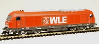 [Lokomotivy] → [Motorov] → [ER 20 Herkules] → 32082: dieselov lokomotiva erven  s logem „WLE“