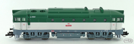 [Lokomotivy] → [Motorov] → [T478.3 „Brejlovec”] → CSD-T478-3016: dieselov lokomotiva zelen-svtle ed