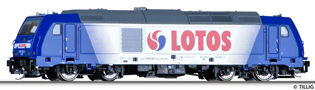 [Lokomotivy] → [Motorov] → [BR 246] → 04937: dieselov lokomotiva modr-bl „LOTOS”