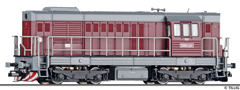 [Lokomotivy] → [Motorov] → [T466.2/T448.0] → 02767: dieselov lokomotiva erven-ed, bl zbradl