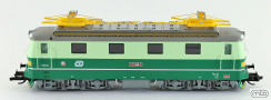 [Lokomotivy] → [Elektrick] → [E499.1/E469.1] → CD-141-006: elektrick lokomotiva v odstnech zelen, ed stecha, lut vstran pruh