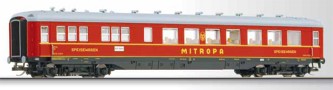 [Osobn vozy] → [Rychlkov] → [typ 38] → 01578: erven s edou stechou jdeln vz ″Mitropa″