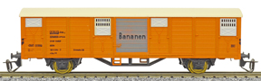 [Nkladn vozy] → [Kryt] → [2-os Gbs] → 14151: kryt nkladn vz oranov s krmovou stechou a s edmi vraty „Bananen“