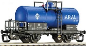[Nkladn vozy] → [Cisternov] → [2-os R] → 95803: kotlov vz modr s logem „ARAL“