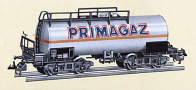 [Nkladn vozy] → [Cisternov] → [4-os s lvkou Ra] → 545/98: kotlov vz bl s logem „PRIMAGAZ“