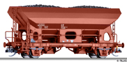 [Nkladn vozy] → [Samovsypn] → [2-os Fcs/Tds] → 501683: nkladn samovsypn vz ervenohnd s nkladem uhl