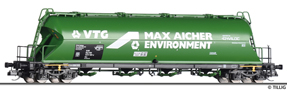 [Nkladn vozy] → [Samovsypn] → [4-os na sypk hmoty] → 18256: samovsypn vz zelen s potiskem „MAX AICHER ENVIRONMENT“